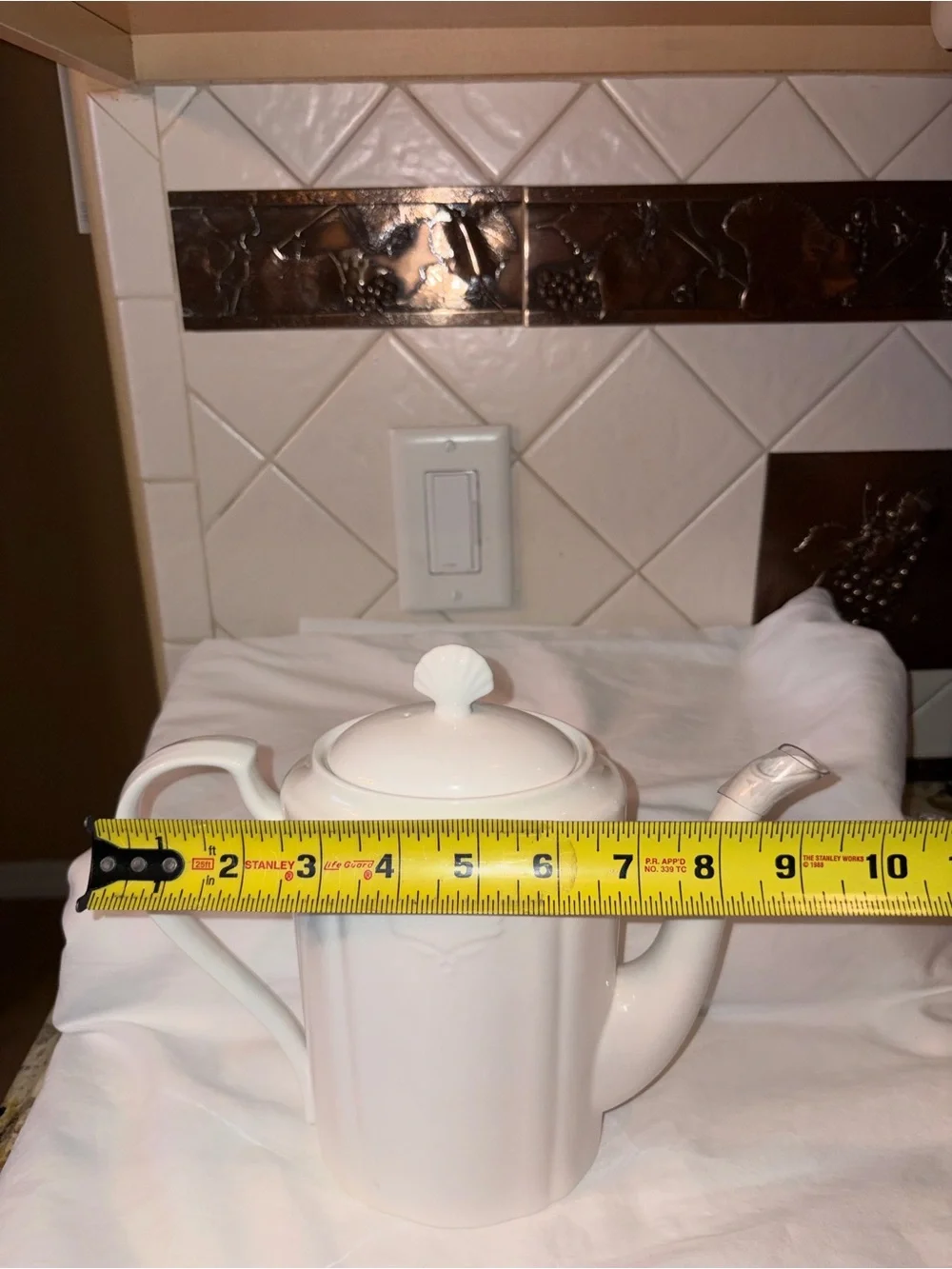 Nwot Mikasa Hampton bays porcelain coffee pot